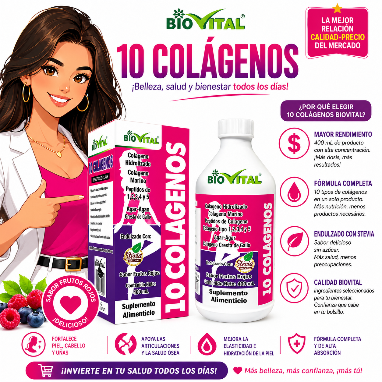 10COLAGENOS X400 ML
