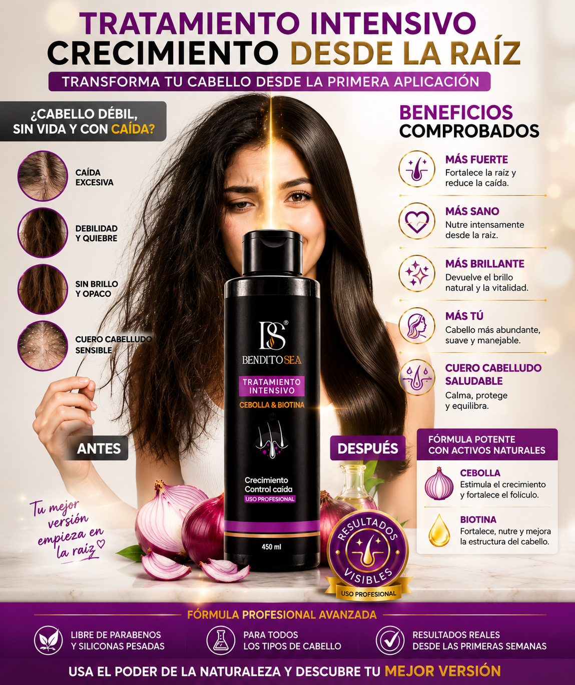TRATAMIENTO CRECIMIENTO BENDITO SEA